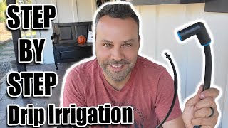 Easy DIY Automatic Irrigation System for any Garden [upl. by Yrogerg]