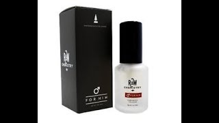 Pheromone Review Raw Chemistry for Him [upl. by Ardekahs]