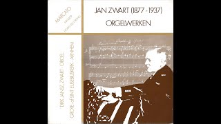 Dirk Jansz Zwart orgel Eusebiuskerk Arnhem  Jan Zwart orgelwerken LP uit 1986 [upl. by Aislehc]