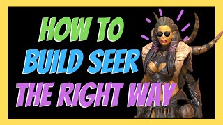 How to Build Seer  Champion Guide  Raid Shadow Legends [upl. by Nariko]