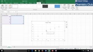 How to Generate a Calibration Curve Using Microsoft Excel Windows 10 [upl. by Cynthea]