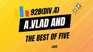 928Div4AVlad and the best of five [upl. by Sev]