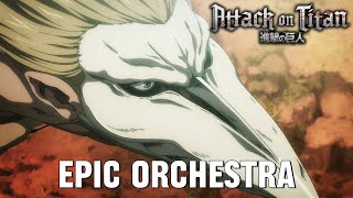 Attack On Titan S4 Final OST  Falcos Arrival Epic Orchestral Cover [upl. by Atikram]