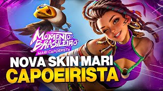 TESTANDO a SKIN BRASILEIRA do HOK  MAYENE CAPOEIRISTA  Honor of Kings [upl. by Othelia]