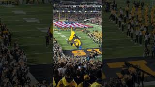 Let the game start Iowa hawkeyes vs Wisconsin badgers hawkeyefootball uiowa hawkeye [upl. by Marcos]