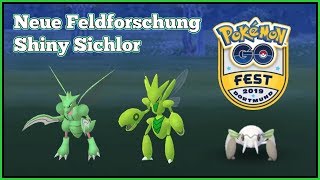 Neue Feldforschungen inkl Nincada  Shiny Sichlor Pokemon Go Fest in Dortmund [upl. by Hanikahs]