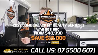 Lumberjack Camper Trailers Winter Runout  Save up to 17000 on in stock caravans and campers [upl. by Nealah]