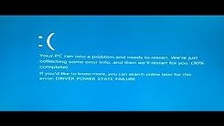 How to Fix Driver Power State Failure in Windows 81 [upl. by Hadwyn]