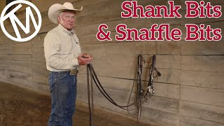 Comparing the Shank and Snaffle Bits  Terry Myers [upl. by Goar]