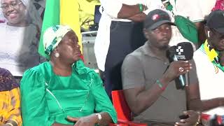 Le Coordonnateur Abdou Lahad Diop avec la Candidate Marie Angelique DIOUF [upl. by Nirot]