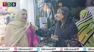 Eid Shopping Eid Special Shopping Show with Ifrah Sajid  TDBNews247  The Digital Broadcast [upl. by Silvio]