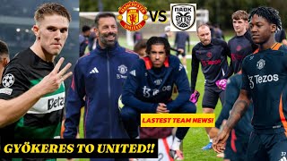 SHOCKING 😳 Man United Injury CRISIS Ferdinand BOLD move on GYÖKERES joining United Man United News [upl. by Alfreda]