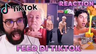 DARIO MOCCIA RISCOPRE il suo FEED TIKTOK [upl. by Anhaj958]