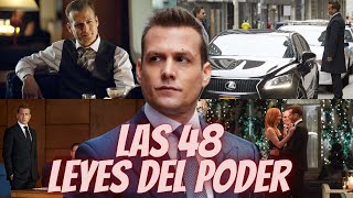 HARVEY SPECTER Y LAS 48 LEYES DEL PODER SUITS [upl. by Leinahtan]