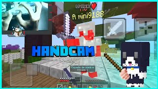 ☃️Cubecraft HANDCAM skywars Mobile  Tiwytys [upl. by Stokes394]