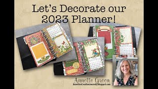 Lets Decorate our 2023 Planner [upl. by Ut]