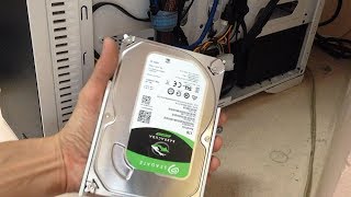 Installing Seagate Barracuda 1TB Hard Drive [upl. by Gemina]