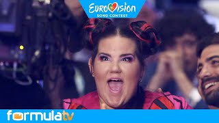 Eurovisión 2018 Rueda de prensa de la ganadora Netta Israel [upl. by Annoiek]