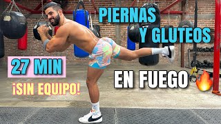 Rutina Para Piernas Y Gluteos En Casa 27 Minutos Ejercicios Para Endurecer Piernas Sin equipo [upl. by Juana684]