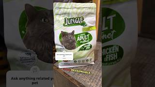 Reasonable Cat Food Options with Good Quality  Jungle cat food Review  Pet foods in Pakistan [upl. by Ellinet908]