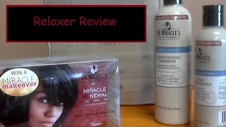 Long amp Relaxed Hair  Dr Miracles Relaxer UpdateReview [upl. by Jew]