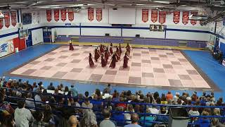 Robertsdale Winter Guard 2022  Pace Competition [upl. by Riobard]