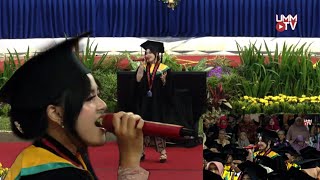 Live Performance Sang Dewi di Wisuda Dome UMM [upl. by Einniw]