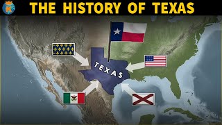 The History of Texas in 11 Minutes [upl. by Airyk513]