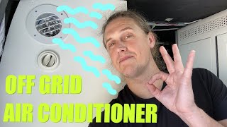 The BEST Battery Powered AIR CONDITIONER For Van Life [upl. by Washburn756]