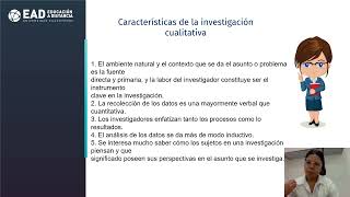 investigación cualitativa [upl. by Ahsiad49]