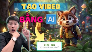 Tạo Video Câu Chuyện HOẠT HÌNH 3D Bằng Công Cụ AI MIỄN PHÍ  Kiếm Tiền Từ Video AI [upl. by Marley]