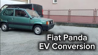 Fiat Panda EV Conversion  Clutch test [upl. by Jezrdna]