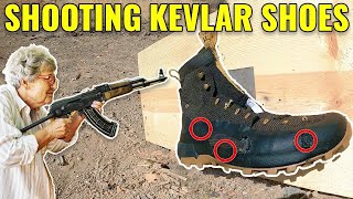 Are indestructible kevlar shoes bulletproof Naglev Combat [upl. by Congdon]