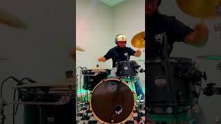 La Cobra  That Mexican OT🔥🫡 drum drumsmusic drumcover percussionmusic drummer musicgenre [upl. by Lacie]