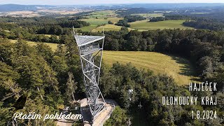 Ptačím pohledem 003  Háječek Olomoucký kraj  4K [upl. by Attiuqihc]