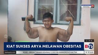 Kiat Sukses Arya Permana Lawan Obesitas [upl. by Prudie]