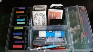 Ikea Antonius caddy for inkpad storage [upl. by Salazar102]