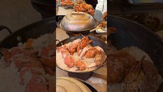 Unique Salt Baked Crab shortsvideo [upl. by Sonitnatsnok]