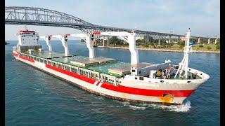 TIMBERBORG  WAGENBORG  Downbound Port Huron Michigan 7142024 [upl. by Just]