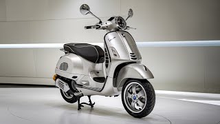 quot2025 Vespa GTS Super 300 The Iconic Scooter Gets a Modern Makeover  Full Review amp Specsquot [upl. by Nolyarg]