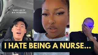 Nurses Are QUITTING Their Jobs Its Too Stressful [upl. by Akinehc]