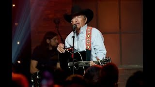 George Strait Singing quotTennessee Whiskeyquot Is Something We Need [upl. by Perren]