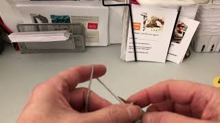 Bobble stitch video [upl. by Bergstrom]