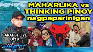 MAHARLIKA vs THINKING PINOY nagpaparinigan [upl. by Robins]