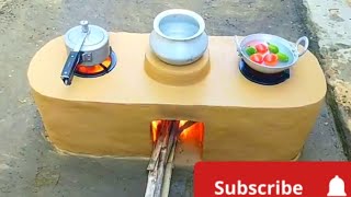 🔵STYLE 3 ON HOW TO USE CLAY SOIL FOR STOVE MODELLING ♨️watch until the end [upl. by Westleigh]