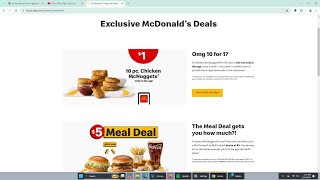 McDonald’s PromoCode November 2024 [upl. by Albert]