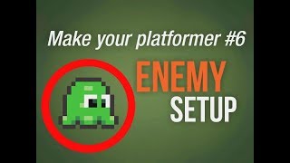 🔴Make own video game with Game Maker Studio 2  Platformer tutorial  6 enemy [upl. by Arelc578]