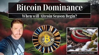 Bitcoin Dominance  When will Altcoin Season Begin [upl. by Ahilam996]