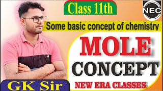 Some basic concept of chemistry moleconcept MoLE ConCepT in 30 min CBSE  ICSE Class 11 [upl. by Gerger]