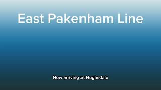 East Pakenham Line Service Announcements ￼ [upl. by Verda774]